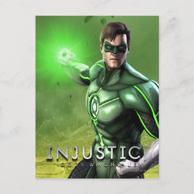 Green Lantern Postcard (Front)