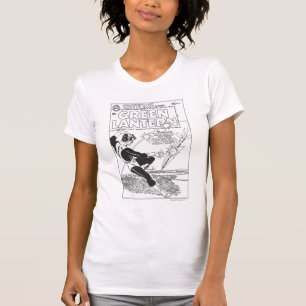 Green Lantern - Runaway Missile, Black and White T-Shirt