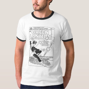 Green Lantern - Runaway Missile, Black and White T-Shirt