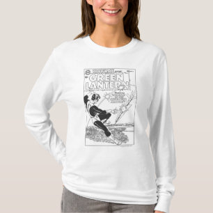 Green Lantern - Runaway Missile, Black and White T-Shirt