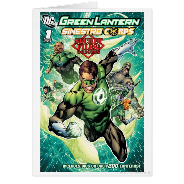 Green Lantern - Secret Files and Origins Cover (Front)