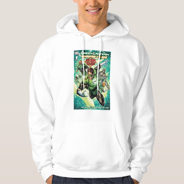 Green Lantern - Secret Files and Origins Cover Hoodie (Front)
