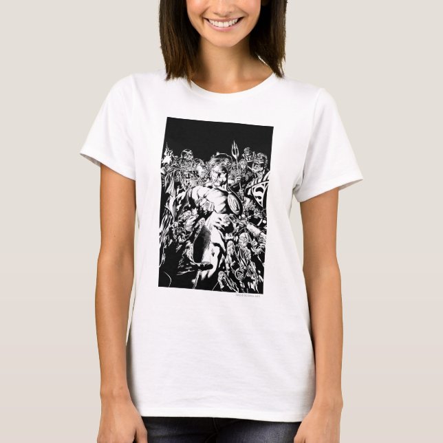 Green Lantern Surrounded T-Shirt (Front)