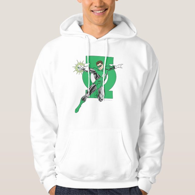 Green Lantern & Symbol Hoodie (Front)