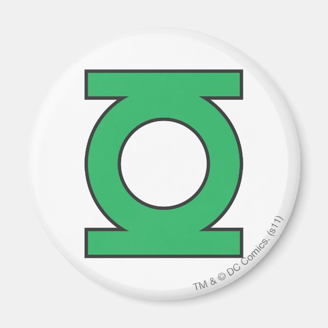 Green Lantern Symbol Magnet (Front)