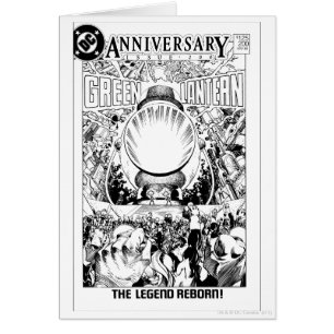Green Lantern - The Legend Reborn, Black and White