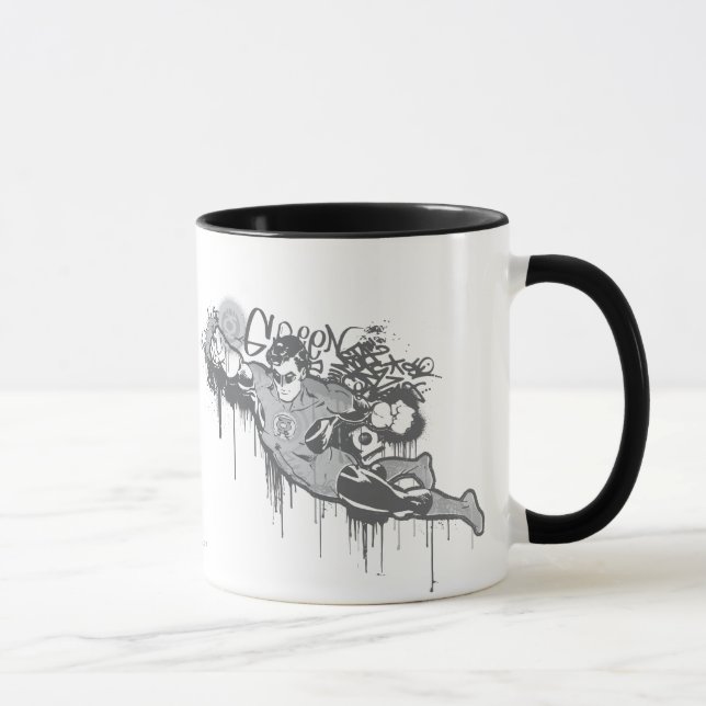Green Lantern - Twisted Innocence BW Mug (Right)