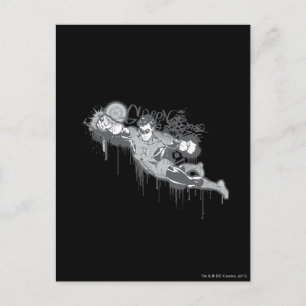 Green Lantern - Twisted Innocence BW Postcard