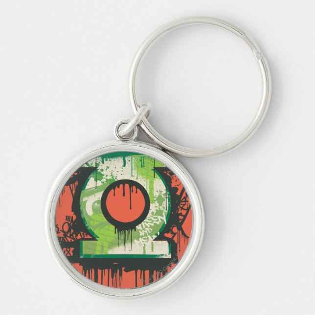 Green Lantern - Twisted Innocence Symbol Key Ring (Front)