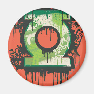 Green Lantern - Twisted Innocence Symbol Magnet