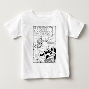 Green Lantern vs Clown, Black and White Baby T-Shirt
