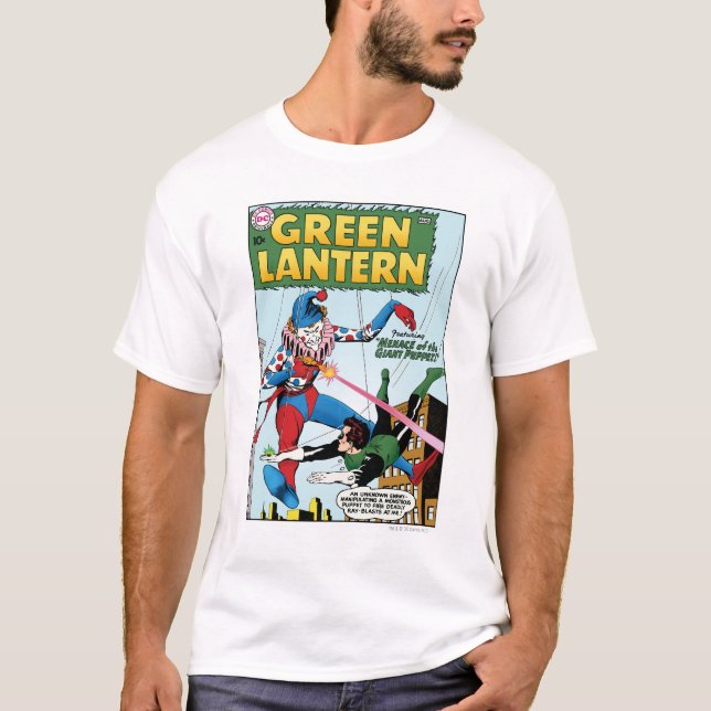 Green Lantern vs Clown T-Shirt (Front)