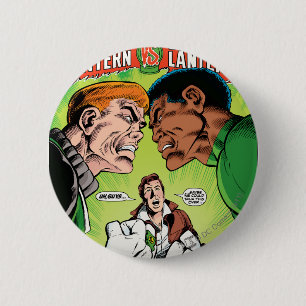 Green Lantern vs Green Lantern 6 Cm Round Badge
