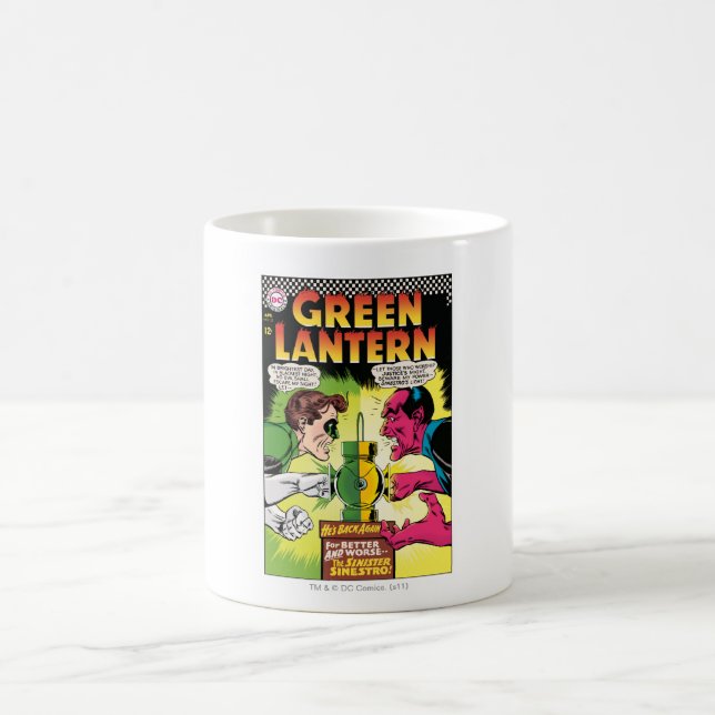 Green Lantern vs Sinestro Coffee Mug (Center)