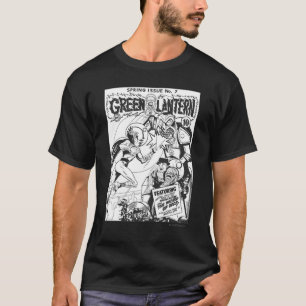 Green Lantern vs The Wizard of Odds, Black and Whi T-Shirt