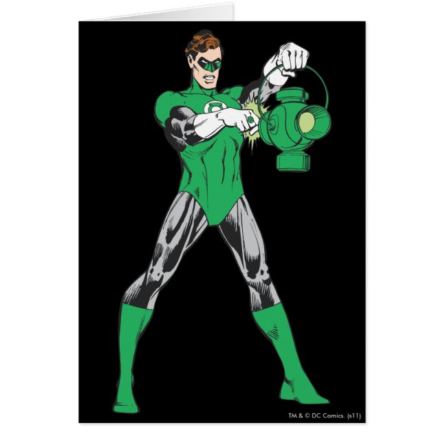 Green Lantern with Lantern (Front)