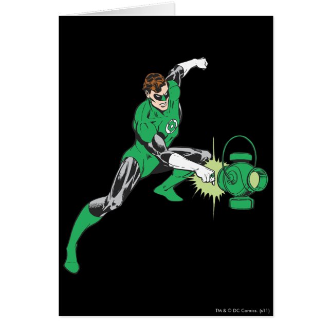 Green Lantern with Lantern 2 (Front)