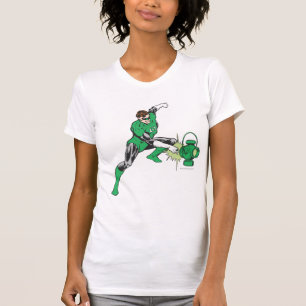 Green Lantern with Lantern 2 T-Shirt