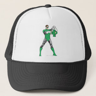 Green Lantern with Lantern Trucker Hat