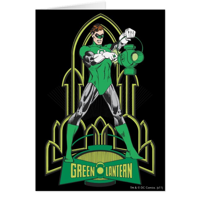 Green Lantern with Letters (Front)