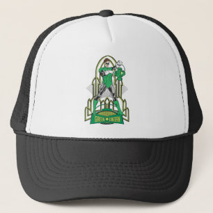 Green Lantern with Letters Trucker Hat