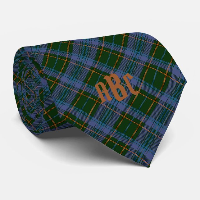 Green, Lavender, Gold w/optional monogram Tie (Rolled)