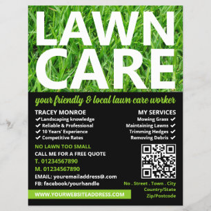Green Lawn, Lawn Care Services Flyer
