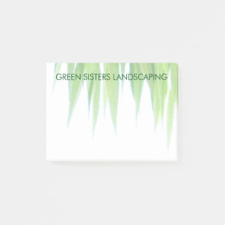 Green Leaf Canopy Earth Friendly Design Post-it Notes