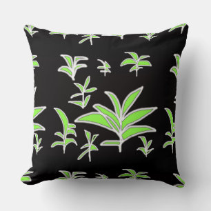 Green Leaf  Cushion