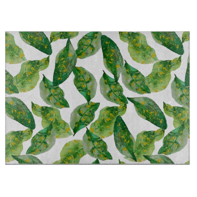 Green leaf cutting board (Front)