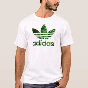 Green Leaf Logo Graphic T-Shirt Nature Inspired