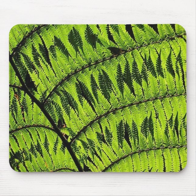 Green Leaf Mousepad (Front)