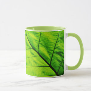 Green Leaf Mug