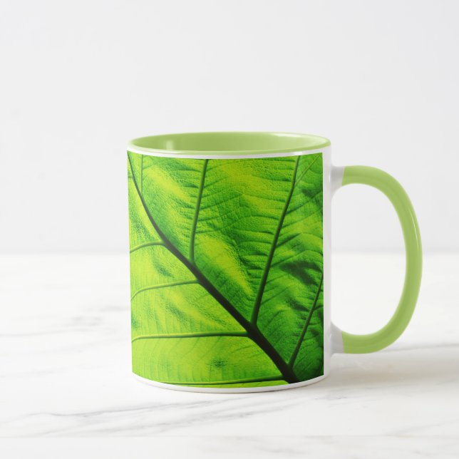 Green Leaf Mug (Right)