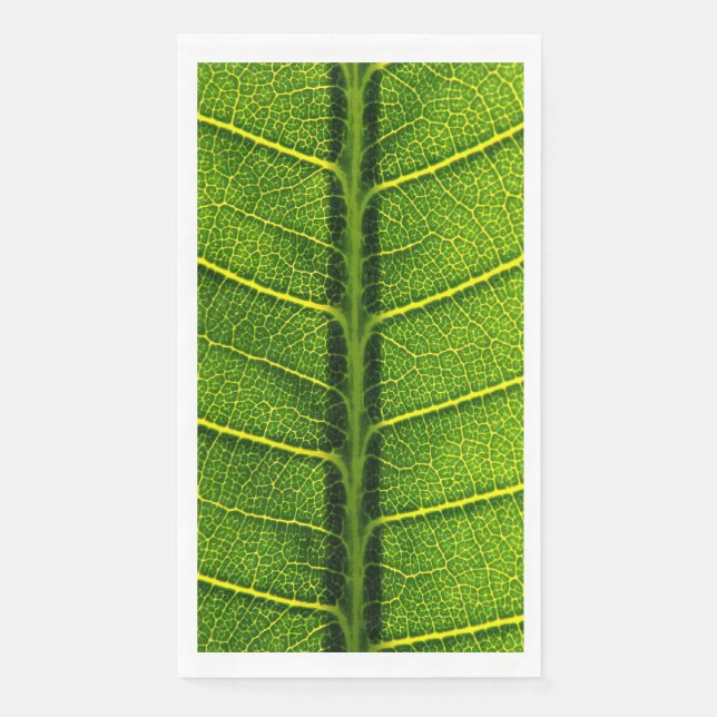 Green leaf napkin (Front)