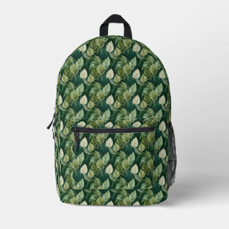 Green Leaf Nature-Inspired Backpack