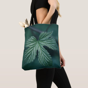 Green Leaf Nature Photo Tote Bag