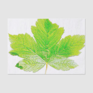 Green Leaf Nature Tissue Paper