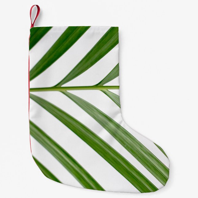 Green leaf plant during daytime small christmas stocking (Front)