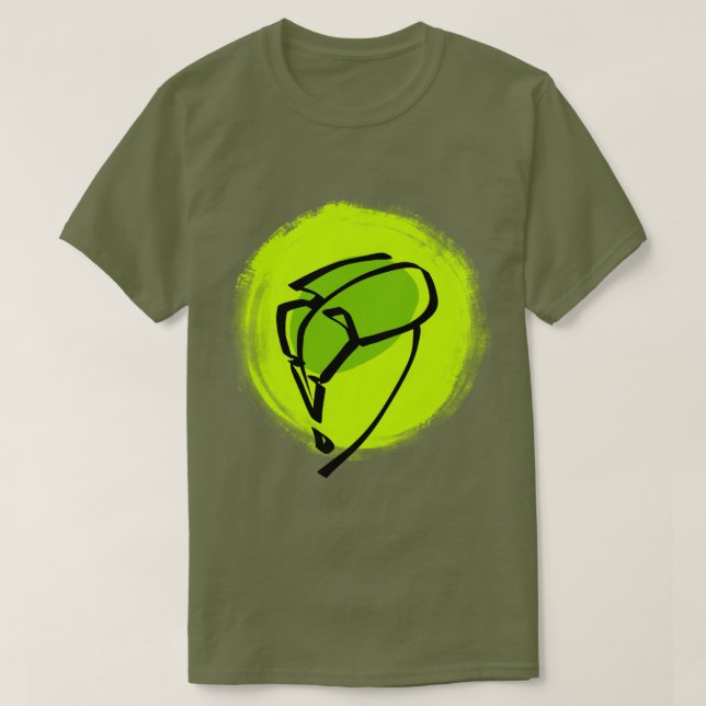 Green Leaf T-Shirt (Design Front)