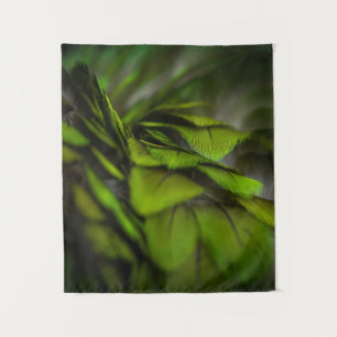 Green leaf tapestry