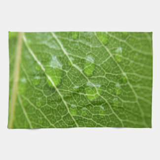 Green Leaf Tea Towel