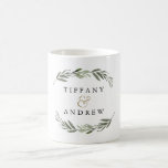 Green Leaf Wedding Engagement Anniversary Gift Coffee Mug<br><div class="desc">Green Leaf Wedding Engagement Anniversary Gift Coffee Mug
See matching items in Niche and Nest Store on Zazzle</div>