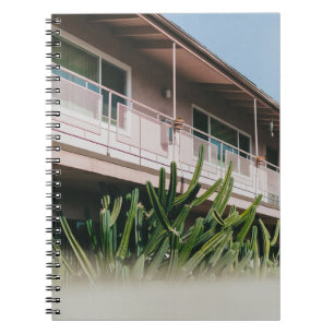 GREEN LEAFED PLANT NEAR BUILDING NOTEBOOK