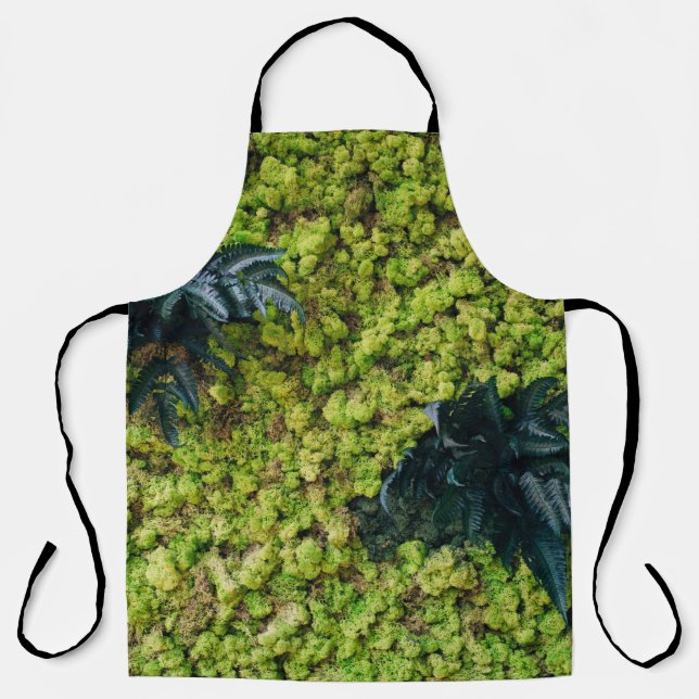 Green leafed plants apron (Front)