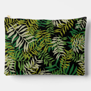 Green Leafy Leaves Plant Garden Lover Accessory Pouch