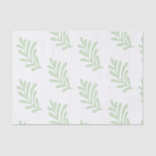 green leave tissue paper