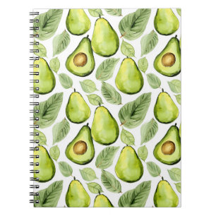 Green Leaves Avocados   Notebook