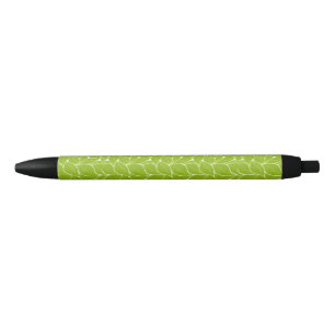 Green leaves black ink pen