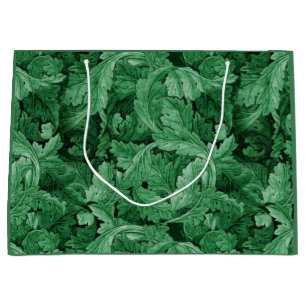 Green Leaves (by William Morris) Large Gift Bag